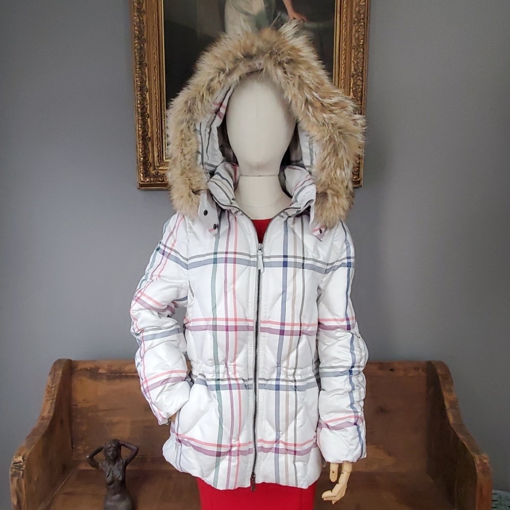 NWT! Coach Women's Short Legacy Puffer Coat